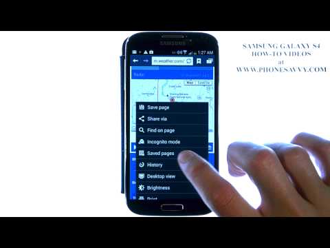Samsung Galaxy S4 - How Do I Clear Web Browsing History Samsung Galaxy S4 - How Do I Clear Web Browsing History