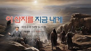 이 산지를 지금 주소서 [여호수아 14:6- 15] (구 341p)