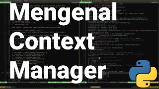 [Pythonic 26] Mengelola Sumber Daya (Resources) dengan Context Manager pada Pemrograman Python