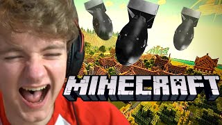 I BLEW up the WHOLE minecraft map!!!