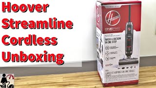 Hoover Streamline Cordless Hard Floor Cleaner BH55400V Unboxing \u0026 Review