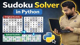 Sudoku Solver using Python | Create a Sudoku Solver in Python | Pygame Development