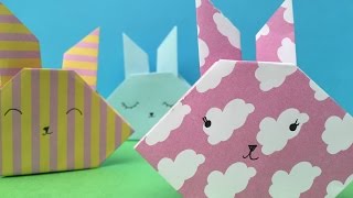Easy Origami Bunny