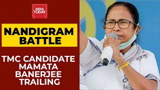 West Bengal Election Result: TMC Cadidate & Mamata Banerjee Continues To Trail In Nandigram