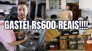 COMPRAS NA ZONA CEREALISTA + ORGANIZANDO A COZINHA + VOLTEI COM O ROACUTAN | Luh Sicchierolli