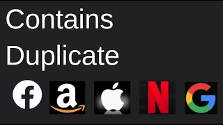 LeetCode: Contains Duplicate Optimal Solution in Python