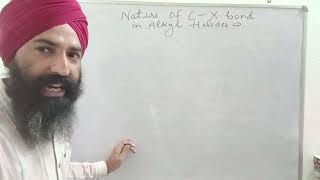 ORGANIC CHEMISTRY. Alkyl Halides. Topic - Nature of C-X bond in Alkyl Halides. #chemistry #isc #cbse