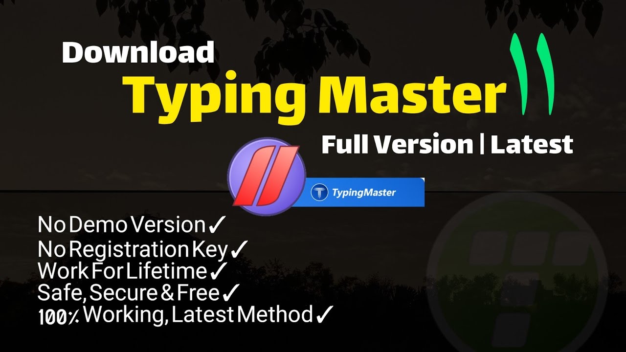 Download Typing Master 11 (Latest Version) Full Unlocked - No Demo ...