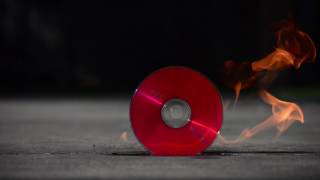 What happens when you burn a CD?