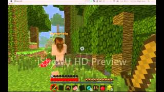 Minecraft hunger games 1 with some naked girl!?!?!?!?!?