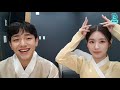 211014 mcountdown visual mcs surprise vlive nam yoonsu u0026 cho miyeon