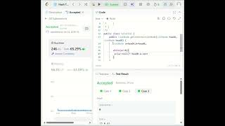 Intersection of Two Linked Lists|LeetCode 160|Java|Two Pointer Approach #coding #programming #java