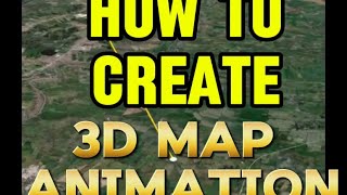 creating 3D route map animation using strava and relive #travel #trending #viralvideo #fyp