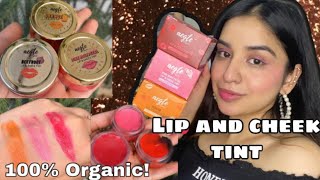 100% Organic Lip and Cheek Tint BY AEGTE !! Super pigmented and Long Lasting!! You need to tryyyyy😍