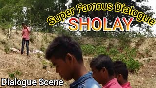 Super Famous Dialogue From Sholay Hindi Move kitne aadmi the...