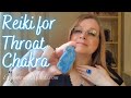 Throat Chakra Activation. Lapis lazuli Crystal Healing 10 minute meditation. Reiki ASMR (No talking)