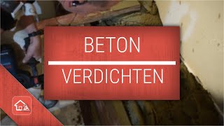 Beton verdichten - Heimwerker SPEZIAL