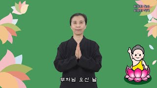 [수어 찬불가] 부처님 오신 날(비뮤티 VIMUTTI)_한현명 [2024.12]