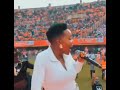 Nomcebo Zikode perfoming Jerusalema in Burkina Faso