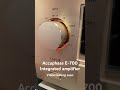 The new E-700 integrated amplifier from Accuphase.