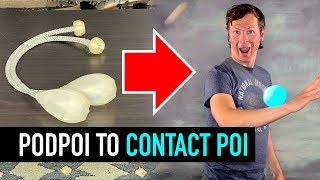 How To Convert Podpoi To LED Contact Poi In Under 5 Minutes!