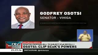 Senator Osotsi proposes bill to subject Supreme court decisions to referendum following LGBT+ ruling