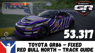 iRacing Toyota GR86 Fixed - Red Bull Ring (Spielberg) North - Track Guide - 53.317 Buttkicker Cup