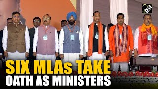 Six newly elected MLAs takes oath as Delhi Ministers