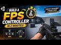 How I Made a Smooth FPS Controller in Unity (1:30 Minutes!)