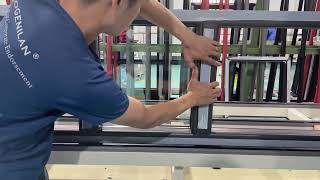 How to replace glass in an aluminum windows