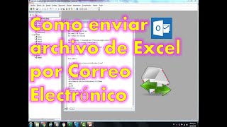 Como enviar archivo de excel por correo electronico