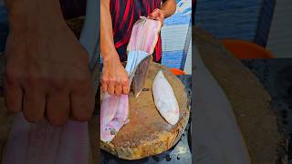 Manthal fish sole fish naakku meen cutting skills!! Sagar fish hoodi Bangalore #viralvideo #food