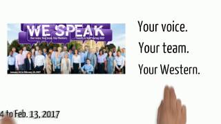 WE SPEAK: Faculty and Staff Survey 2017