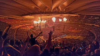 Rammstein, Du Hast, Madrid Spain, awesome crowd!