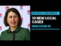 IN FULL: NSW records 10 new local cases of COVID-19 | ABC News