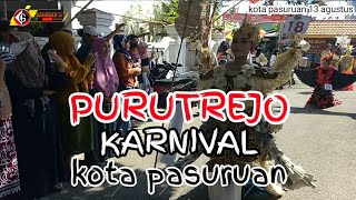 PURUTREJO KARNIVAL kota pasuruan || HUT RI ke 78 tahun