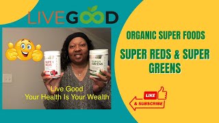 LiveGood Product Review Organic Super Reds Plant Based Superfoods Cardiovascular Health❤️