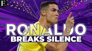 Cristiano Ronaldo Breaks His Silence Over Alleged Obscene Gesture | First Sports With Rupha Ramani