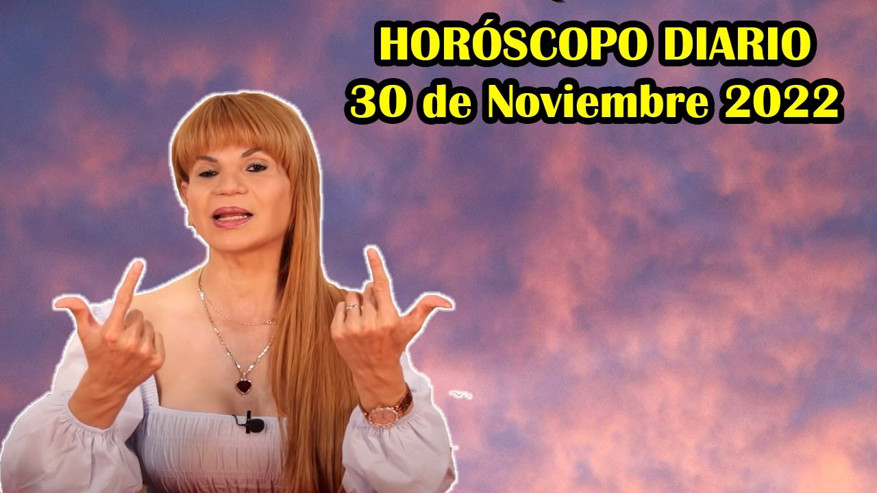 Horóscopo 30 De Noviembre | Mhoni Vidente Predicciones | Programa Hoy ...