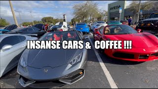 Supercars and JDM Classics featured at Orlando Cars \u0026 Coffee along with crazy insane builds!!!