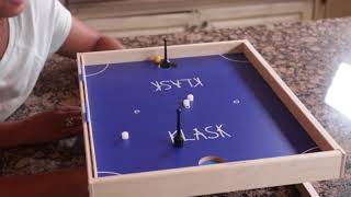 KLASK GAME Review EPIC MAGNETIC GAME KARMA PLAYHOUSE