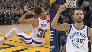 Stephen Curry 26 Points 2nd QTR! Warriors Win By 49 vs Bulls! 2017-18 Season