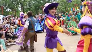 Kingdom dance Disney Land live |tangled movie|Ruppenzil