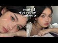 MUTED NUDE EVERYDAY MAKEUP ♡ Everyday Asian American Makeup for Beginners