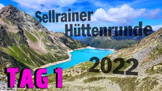 Sellrainer Hüttenrunde 2022 | Tag 1: Grinzens - Potsdamer Hütte