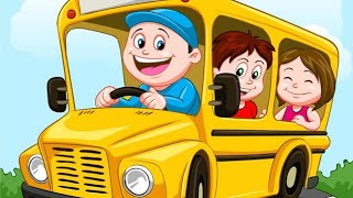 Wheels on the Bus | Cartoon Network club Nursery Rhymes & Kids Songs