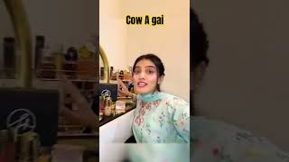 Iqra Nay Le Cow Omg😱😱#sistrology #iqrakanwal #new #vlog