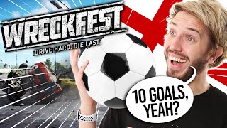 We Predicted the England v Denmark Match! (Wreckfest)