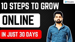 Steps to grow online || classplus app demo || classplus reviews || teaching work online ||