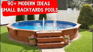 Small backyards pool ideas on a budget 💦 90+ top modern pools in the garden